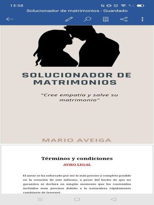 cover image of Solucionador de matrimonios